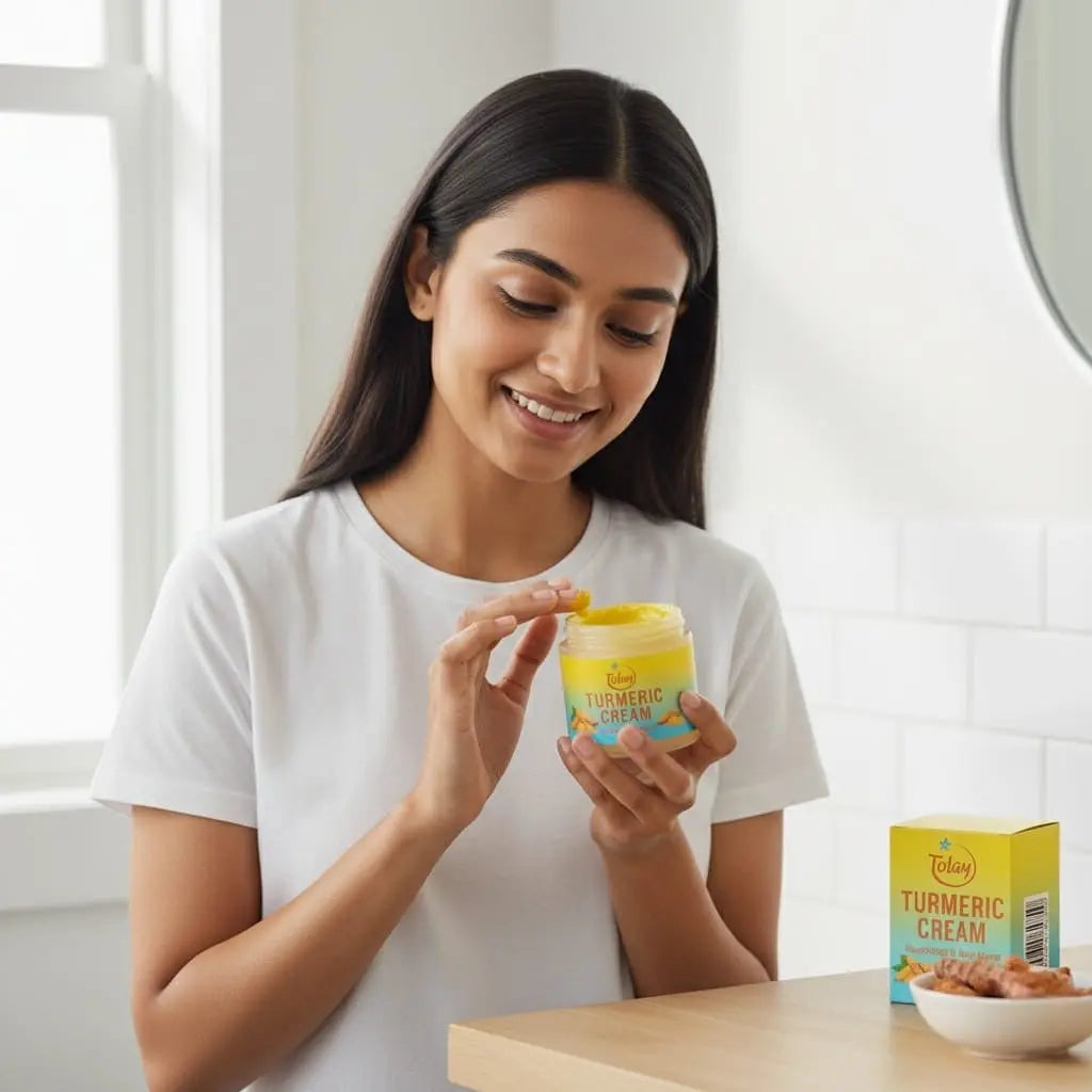 Tolay Turmeric Soap – Brightening & Deep Cleansing Bar for Face and Body, with Natural Turmeric, Honey & Shea Butter for Smooth, Glowing Skin mytolay