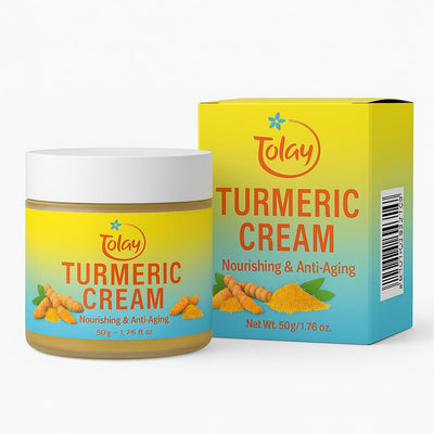 Tolay Turmeric Cream – Luxurious Turmeric-Infused Anti-Aging Formula that Restores Elasticity, Brightens Skin Tone & Revives Youthful Radiance