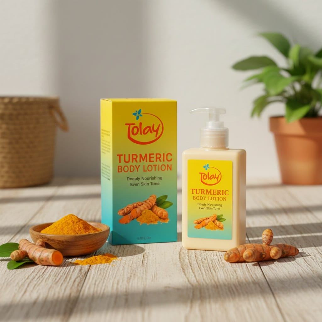 Turmeric Body Lotion – Hydrating, Brightening & Smoothing